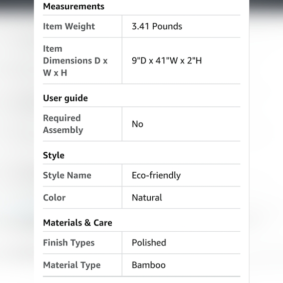 Bamboo Bathtub Caddy Tray - Picture 11 of 11